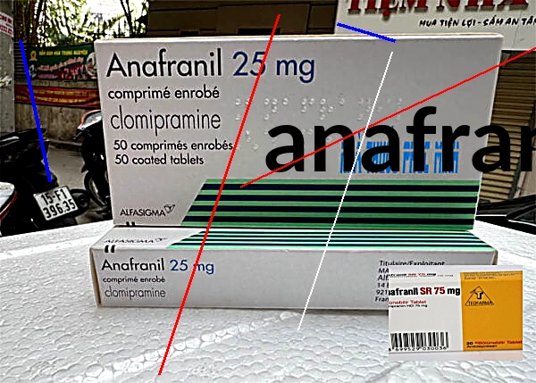 Anafranil avec ou sans ordonnance